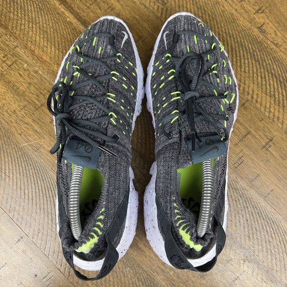 Nike Space Hippie 04 Shoes Mens 8 Black Volt‎ Lace Up Running Sneaker CZ6398-010 main image 9